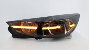 Mazda 3 15-18 Skyactiv Smoke Light Bar LED Tail Lamp