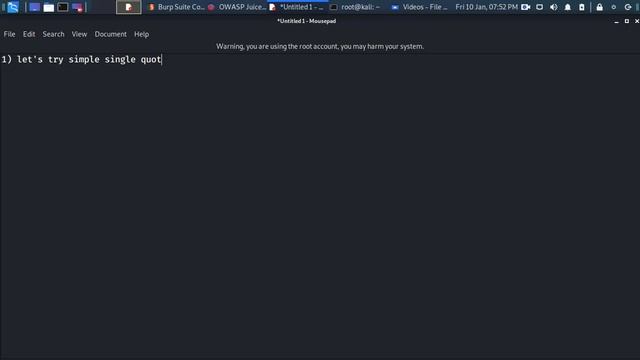 OWASP juice-shop | Error Handling | Security Misconfiguration | walkthrough ep-3