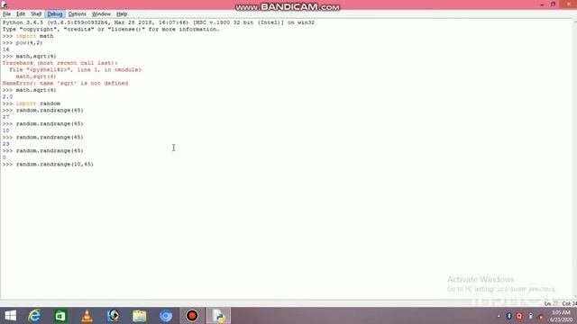 Statistics, Math, Random Module in Python