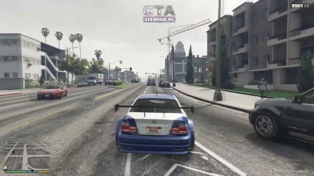 BMW M3 E46 NFS Most Wanted для GTA 5 смотреть онлайн