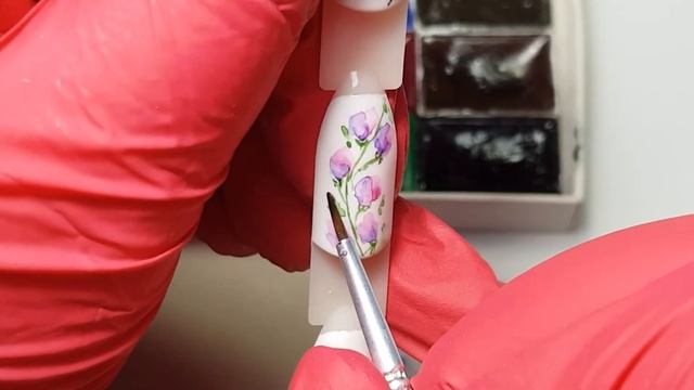 АКВАРЕЛЬ?НА НОГТЯХ. ФИАСКО видео. смотреть онлайн