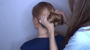 Как сделать объемный пучок. Хитрый способ.