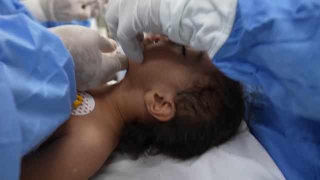 1 Year Old Child Goes Under General Anesthesia