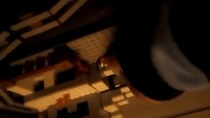 Обзор аналога Лего Майнкрафт (Горная Пещера)