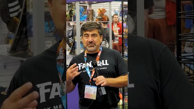 Unveiling Gaming Brilliance: Meeting Neal Hoffman of Fan Roll Dice at Gen Con 2023! ?✨ #shorts