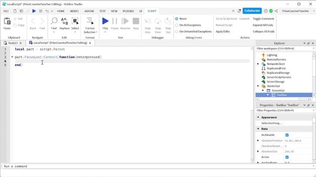 How to Make a TextBox GUI in Roblox for User Input (Beginners - B060)
