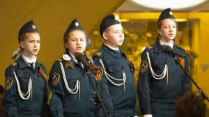 12.-Хоровой коллектив 5-го кадетского класса МОУ «СОШ «Свердловский ЦО» Песня «Марш кадетов»