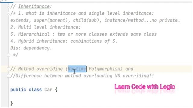 Learn Inheritance concept Java completely || Inheritance Concept in Java Tutorials, #Inheritance смотреть онлайн