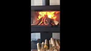 Печь Panadero Harmonie Trivision горение