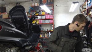 Yamaha Majesty 250. Ч.1: дефектовка
