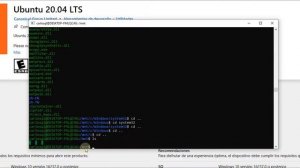 COMO INSTALAR Y UTILIZAR LA TERMINAL DE UBUNTU 20.04 LTS EN WINDOWS 10