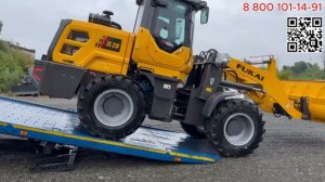 Отгрузка фронтального погрузчика Fukai ZL28 клиенту из г.Киселевск тел. 8 800 101-14-91