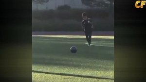 КАК СЫН РОНАЛДУ ИГРАЕТ В ФУТБОЛ