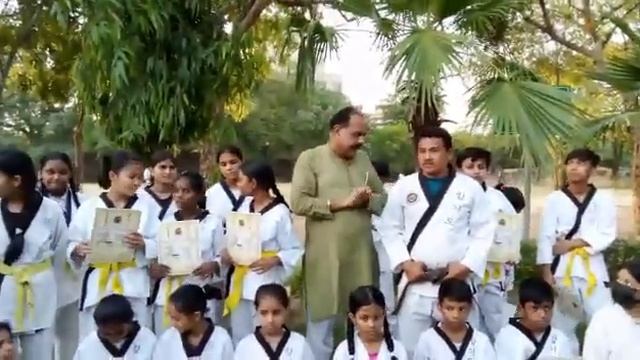 Hapkido Gup Color Belt Grading Kamal Park New Delhi 2023 смотреть онлайн