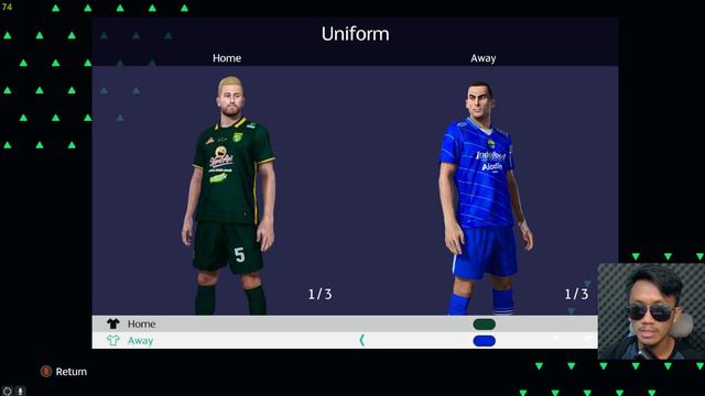 PES 2021 BRI LIGA 1 KITPACK 2023/2024 FOR T99 PATCH - PES 2021 MOD - PES 2021 PC GAMEPLAY