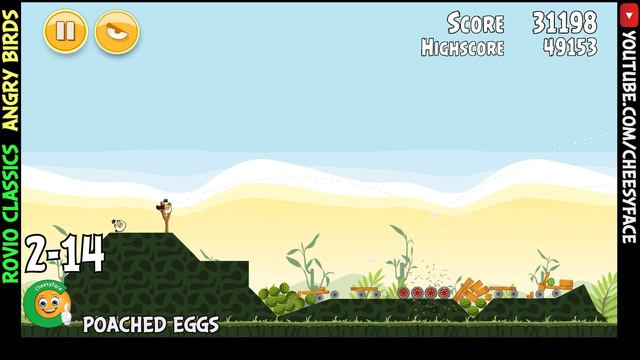 ROVIO Classics Angry Birds Poached Eggs 2022 Level 2 14 Episode 1 Theme 2 смотреть онлайн