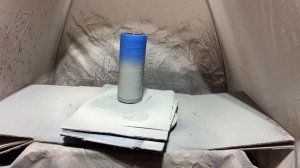 MONOCHROMATIC SNOWFLAKE GLITTER TUMBLER: Creating a single color winter design using grays and whit