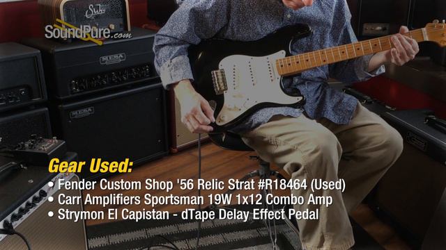 Fender Custom Shop '56 Relic Strat #R18464 (Used) Quick n' Dirty смотреть онлайн