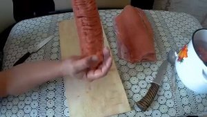 ЮКОЛА КЛАССИЧЕСКИЙ РЕЦЕПТ ИЗ ЛОСОСЯ,Кета, Вяленая рыба! Jukola, of the red fish ...