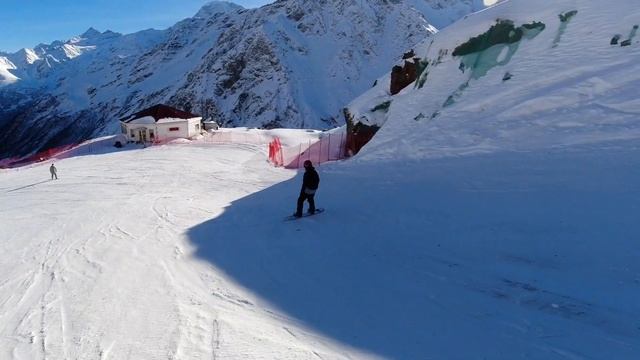 Обучение сноуборду Декабрь 2020 года Эльбрус