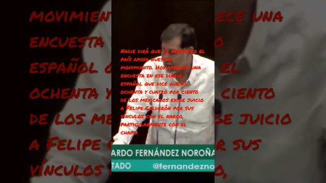 El ochenta y cuatro por ciento de los mexicanos exige juicio político a Calderón. Periodico El País