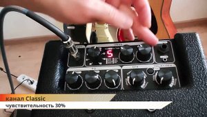 NUX Mighty 8 se DEMO перегруза на аккустической гитаре