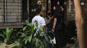 Sonali Bendre Spotted With Her Son Ranveer Behl Outside Beauty Parlour In Bandra