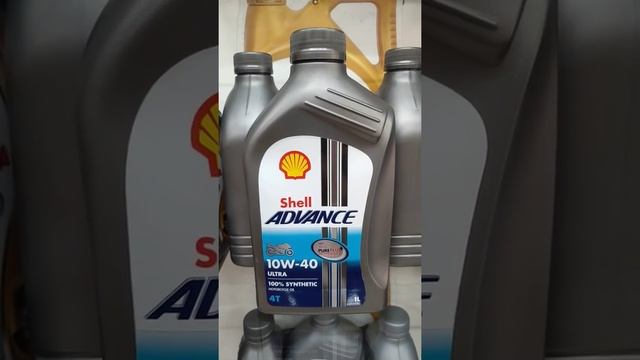 Shell ADVANCE ULTRA 10W40 engine oil#Best for bike engine oil