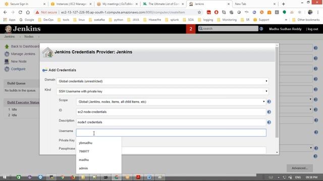 Jenkins Launch agent via SSH adding aws-ec2 linux server as a slave jenkins master slave JMSTechHom