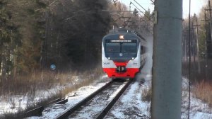 Электропоезд ЭД4М-0489 ЦППК пл. 94 км