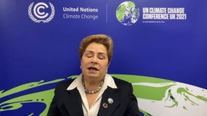 Patricia Espinosa, Secretaria Ejecutiva CMNUCC en el lanzamiento de la ECLP de Chile.