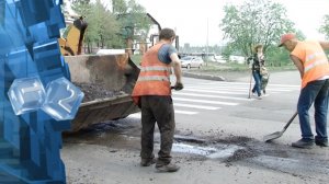 В Берёзовском начались работы по благоустройству города.mp4