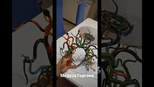 образ медузы Горгоны. процесс содания ободка смотреть онлайн