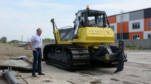 Обзор бульдозера Б10МБ П от ЧЗПТ для заболоченной местности.