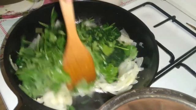 КРАПИВА, ЗАПЕЧЁННАЯ С ЯЙЦОМ ПО-ГРУЗИНСКИ. смотреть онлайн