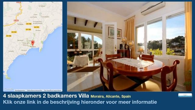 4 slaapkamers 2 badkamers Villa te Koop in Moraira, Alicante, Spain смотреть онлайн