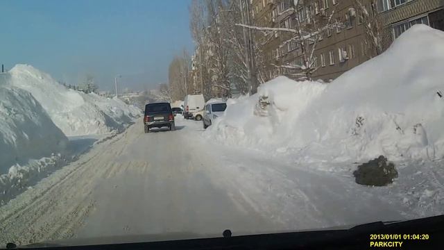 Снежная зима 2018-2019 в Саратове