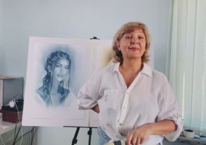 Рисовать портреты легко - на живом мастер-классе с профессиональным художником прортретистом