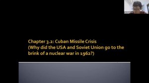 Sec 4 History Chapter 3 - Cuban Missile Crisis