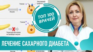 Лечение САХАРНОГО диабета. Препараты и питание при диабете 1 и 2 типа. Как вылечить диабет