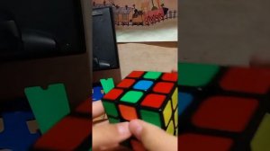 Способ как собрать кубик Рубика если все цвета стоят квадратам по середине цвета