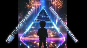 Наконец самая крутая 3D голограмма #hologramvideo #голограмма #3dhologram
