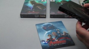 МСТИТЕЛИ: ЭРА АЛЬТРОНА - AVENGERS: AGE OF ULTRON - STEELBOOK - MARVEL - NOVA MEDIA - Iron Man - Thor