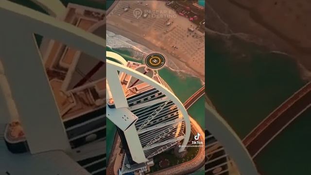 Dubai.Дубай с птичьего полета.