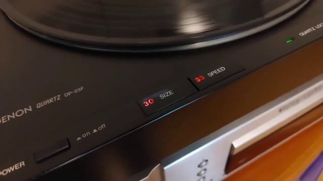 denon dp:23f  turntable &  nad c326bee amp смотреть онлайн