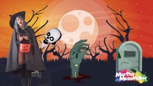 Halloween Song For Kids|Ghost of John|Simple Kids Halloween Song|English Halloween Song for Kids