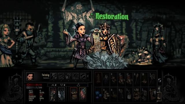 Darkest Dungeon Mods: How to play The Sisters! смотреть онлайн