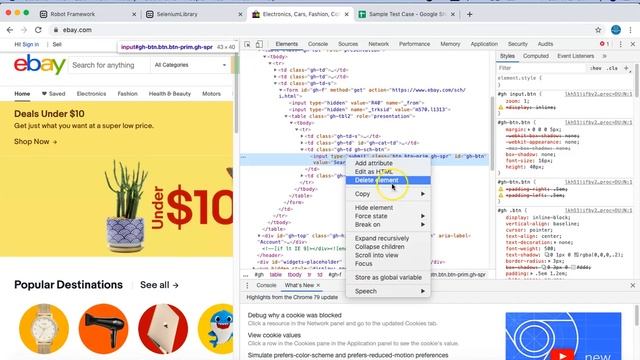 Robot Framework Tutorial #7 - Convert Manual Test into Automation Script