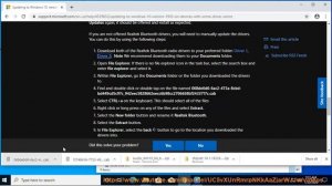 Download Realtek Bluetooth driver on Windows 10 (5/2/2023 Re-updated)