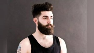 Брутальная форма бороды / beard haircut #1